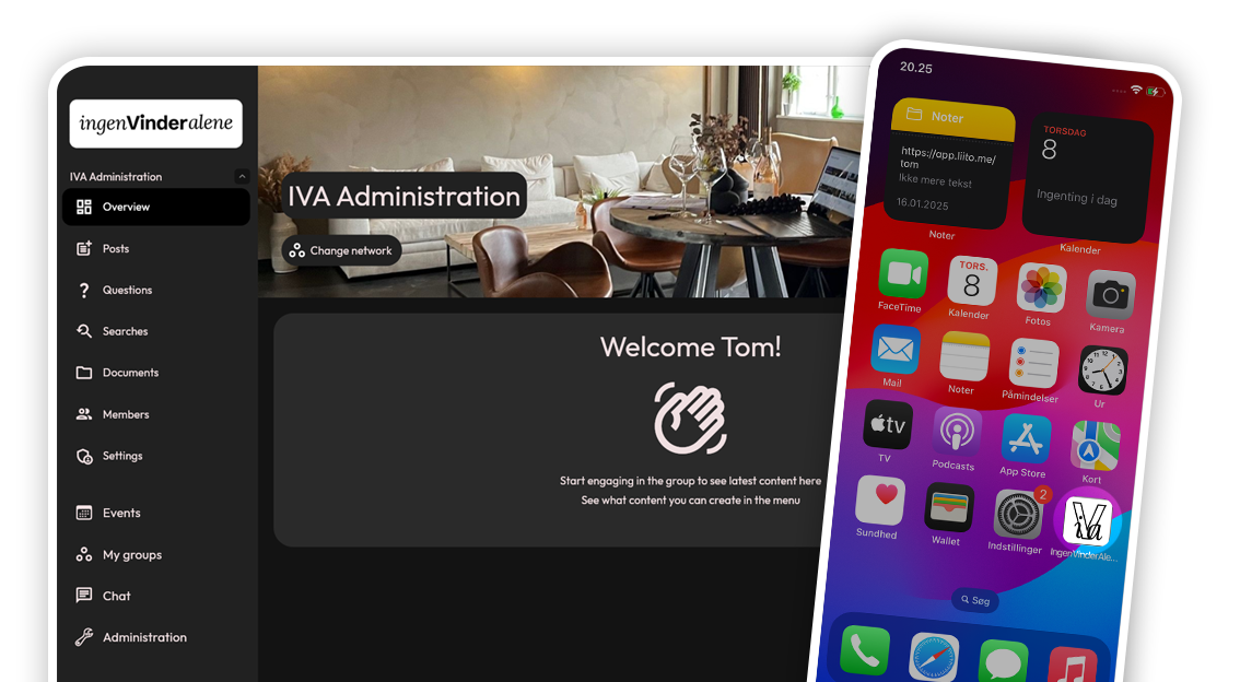 Yeneto app screenshot